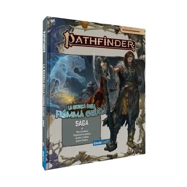 Giochi Uniti Pathfinder Deuxième édition, La Recherche de la Flamme glaciale, Jeu de rôle, 12 +, Édition Italienne, GU3625