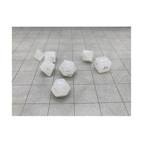 Tapis de Jeu de Grille de Bataille – 66 x 59,7 cm Portable DND RPG Chessex Carte de Jeu de rôle – Donjons et Dragons effaçabl