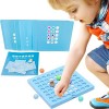 Voiakiu 3 Pcs société Sudoku en Bois | Jeu dentraînement Sokoban à la pensée logique,Kindergarten Intelligence Liquidation C