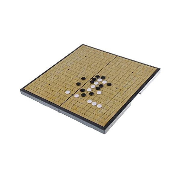 GO Jeu Portable Plier Portable Go Jeux Board Board Weiqi Créativité Jeux de Famille Cadeaux