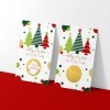 Jolly Trees Lot de 30 cartes de jeu à gratter pour fête de Noël pour adultes, billets de tombola pour dessins de prix de grou