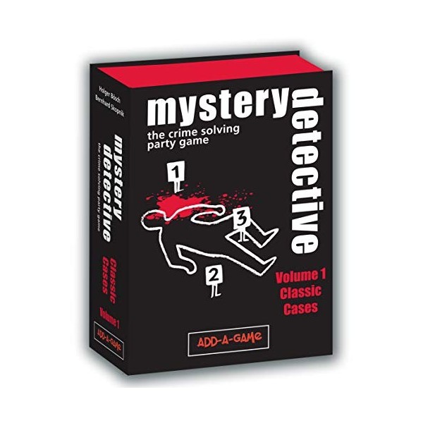 Mystery Detective Volume 1: Classic Cases- Cooperative Party Game to Unleash Your Brainstorming Skills