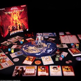 The OP USAopoly - Rising Avatar Fire Nation - Jeux De Société - Jeux De Société - De 10 Ans - 1 à 5 Joueurs - en Anglais