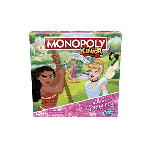 Hasbro Monopoly Junior Disney Princess Edition Jeu de société