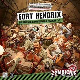 CMON 2. Edition-Fort Hendrix Jeu, CMND1219, Multicolore, 1. Zombicide