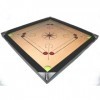 Terrapin Trading Ltd Apex Planche de Carrom en Bois Indien Pas Pleine Taille 50 x 50 cm avec Accessoires