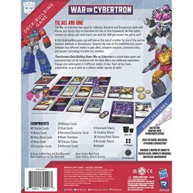 Transformers Deck-Building Game: War On Cybertron - Jeu autonome et extension, à partir de 14 ans, 1 à 4 joueurs, 45 à 90 min