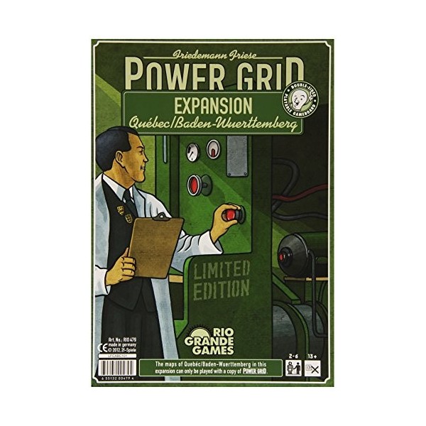 [Import Anglais]Power Grid Quebec & Baden-Wurttemberg Expansion Pack