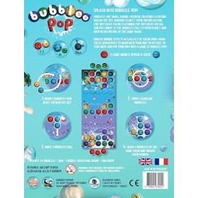 Banquiiiz- Bubblee Pop Jeu de Societe, BAN003BU, Multicolore