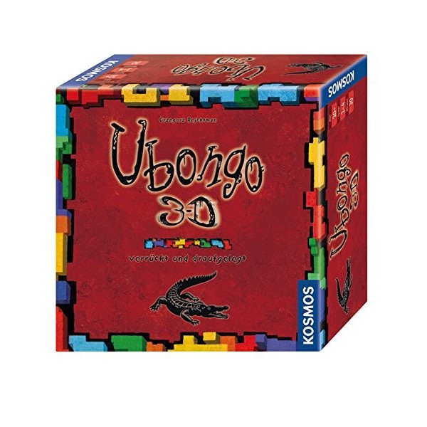 Franckh-Kosmos Ubongo 3-D: Verrückt und draufgelegt. Für 2-4 Spieler, Spieldauer ca. 30 Min.