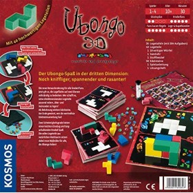 Franckh-Kosmos Ubongo 3-D: Verrückt und draufgelegt. Für 2-4 Spieler, Spieldauer ca. 30 Min.