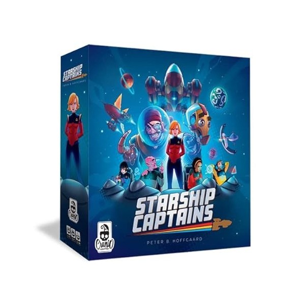 Cranio Creations - Starship Captains, Créez et gérez Votre Navire de Flotte, édition en Langue Italienne