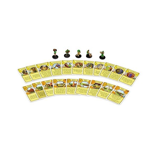 Mayfair Games Europe MFG72867 Agricola Game Expansion Green 5 Figurines Multicolore