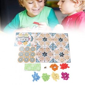 SPYMINNPOO Carte de Jeu de Société, Jeu de Placement de Tuiles Multijoueur Adultes Enfants Jeu de Stratégie Amusant pour Les 