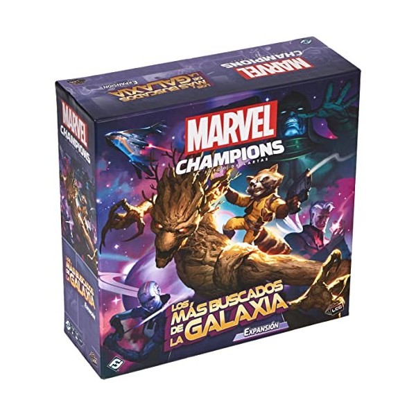 Fantasy Flight Games MC16ES Marvel Champions - Les Plus recherchés de la Galaxie