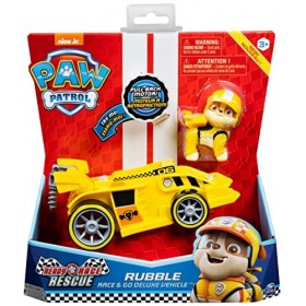 Paw Patrol 6054502 Véhicule + Figurine Ready Race Rescue Assort Multicolore