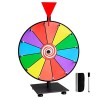 Jeux de roue de couleur de jouet de roue de la fortune de 12 "pour compris la gomme et le marqueur pour les activités de jeu 