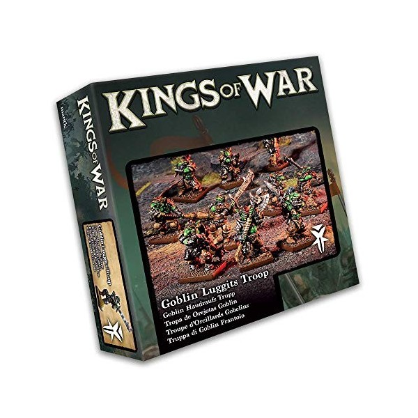 Mantic Entertainment Kings of War Goblins Troop Luggits