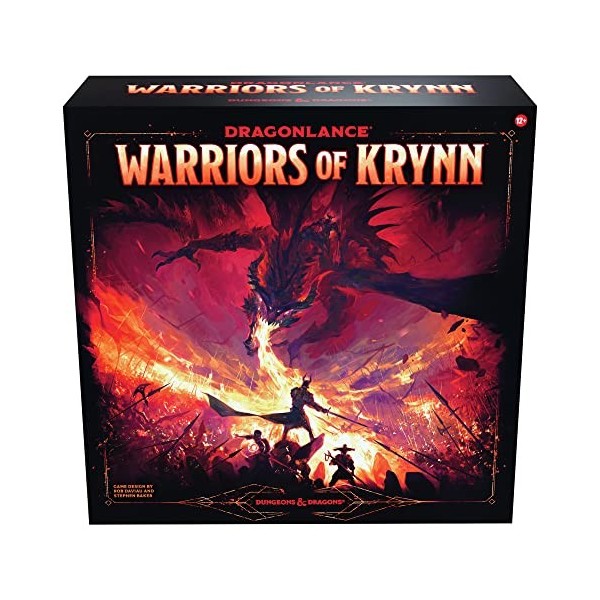 Dungeons & Dragons Dragonlance: Warriors of Krynn Cooperative Board Game for 3-5 Players