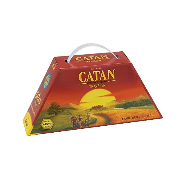Catan 3103 Les Colons de Catane Catan Travel Edition Jeu de société - version française non garantie - version anglaise