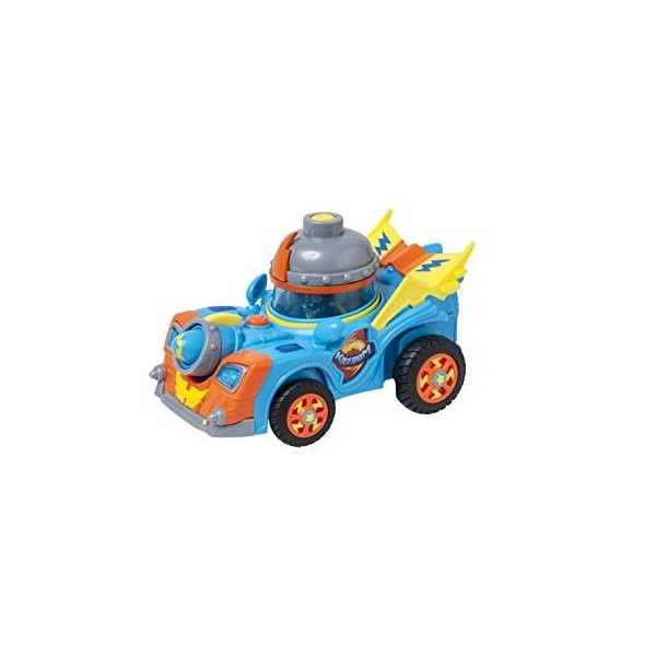 Véhicule Superthings Kid Kazoom – Contient 1 véhicule avec 1 Lanceur et 1 Figurine Exclusive