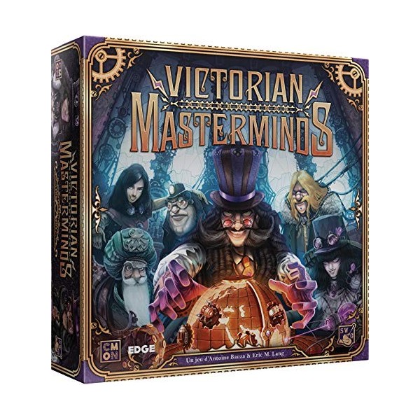 Asmodee- Victorian Masterminds, EGEVM01, Multicolore