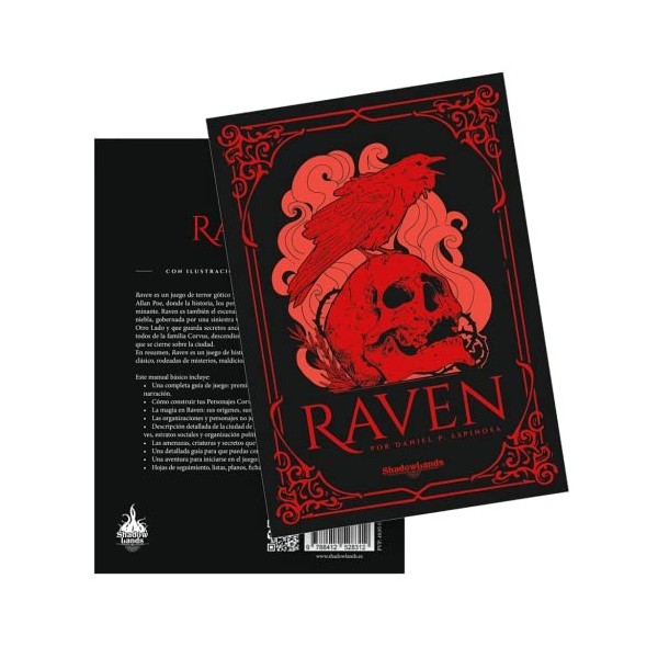 Shadowlands Ediciones - Raven - Jeu de rôle en Espagnol