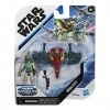 Star Wars Mission Fleet Gear Class Boba Fett Capture in The Clouds Figurine et véhicule à léchelle de 6,3 cm, Jouets pour En