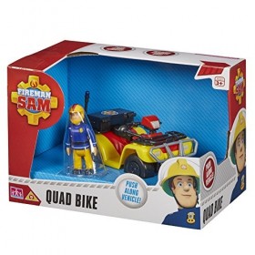 Sam Le Pompier – Sam et Son Quad – Véhicule et Figurine Import Royaume-Uni 