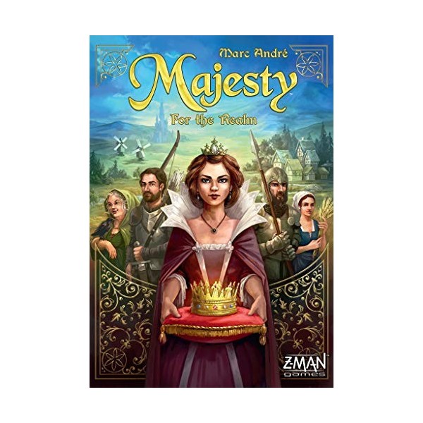 Z-Man Games ZMGZH002 Majesty for The Realm Kit de Construction Multicolore