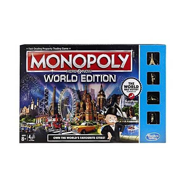 Hasbro Monopoly ici et maintenant de jeu - version anglaise