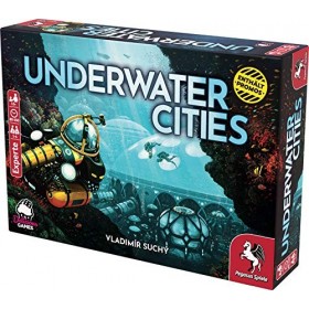 Pegasus Spiele- Underwater Cities édition Allemande Recommandé pour Les connaisseurs de lannée 2020, 51905G, zéro