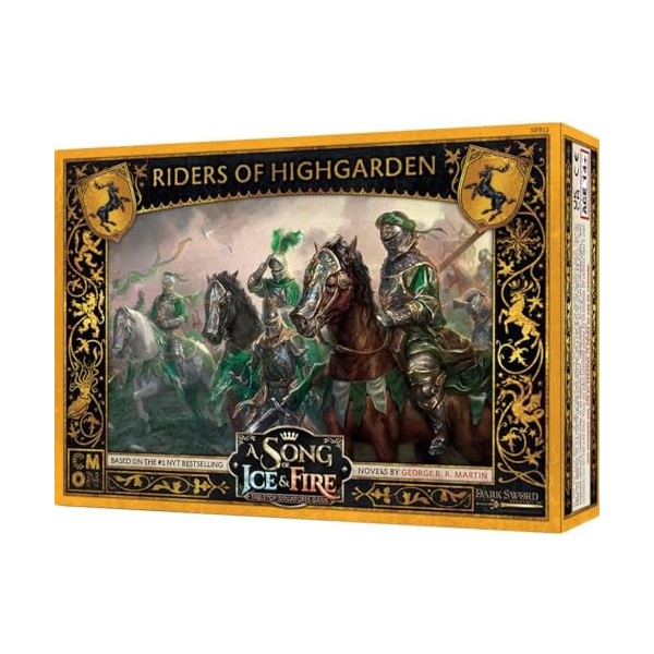 CMON - Le Trône de Fer - Le Jeu de Figurines - 813 - Cavaliers de Hautjardin Baratheon 