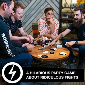 Superfight Purple Deck 2: 100 New Scenario Cards for The Game of Absurd Arguments, for Kids Teen and Adults, 3 or More