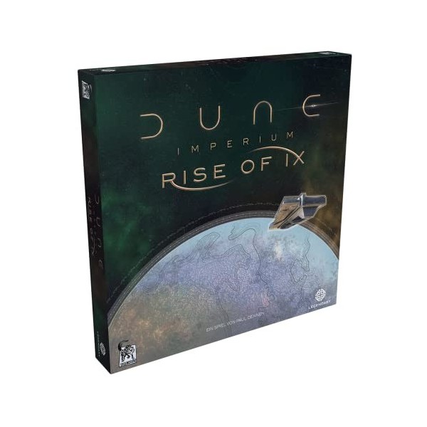 Dire Wolf Digital | Dune : Imperium – Rise of IX | Extension | Jeu de connaisseurs | Jeu de stratégie | 1-4 Joueurs | À parti