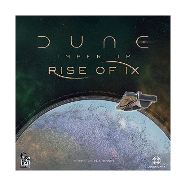 Dire Wolf Digital | Dune : Imperium – Rise of IX | Extension | Jeu de connaisseurs | Jeu de stratégie | 1-4 Joueurs | À parti