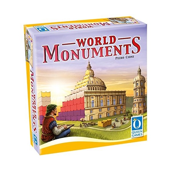 Queen Games 010261 Monuments du Monde - Anglais/Français/Allemand