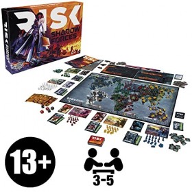 Risk Shadow Forces, Jeu de stratégie, Jeu de société Legacy Familial et Adultes, dès 13 Ans, 3 à 5 Joueurs, Avalon Hill