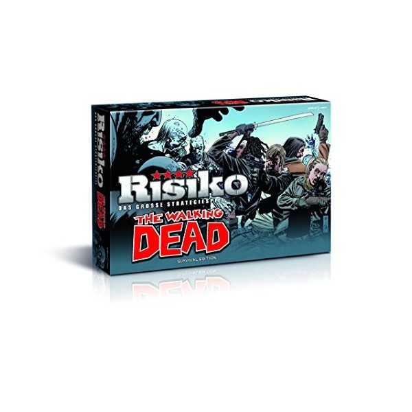 Winning Moves- Risiko The Walking Dead Stratégie, 4035576010746, Multicolore