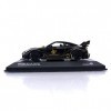 Solido- Nissan GTR-R R35 Aucun Voiture Miniature de Collection, 4311201, Black, 1/43ème