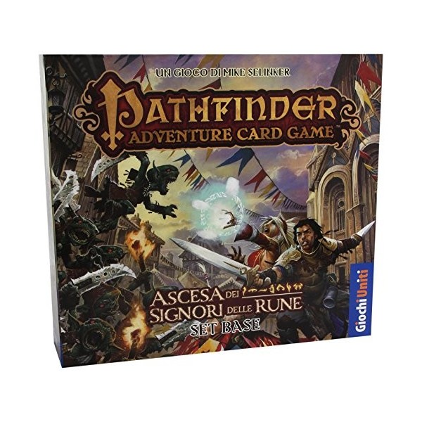 Giochi Uniti - Pathfinder Adventure Card Game, Ascension des Seigneurs des Runes Boîte de Base