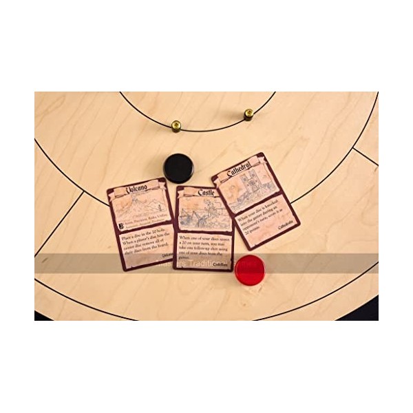 Tracey Crokinole Imperium Cards - Board and Discs Not Included