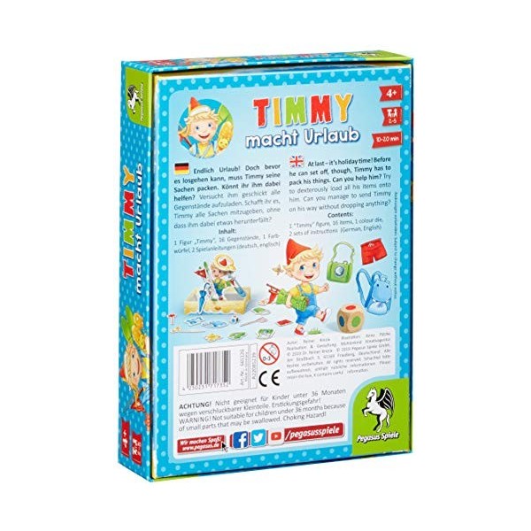 Pegasus Spiele 66512G – Timmy Macht Vacances