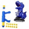 Amosfun 1 Ensemble Hit Me Duck Version Dinosaure Lanceur De Balle en Mousse Jouets De Dinosaure en Plein Air Cible De Notatio