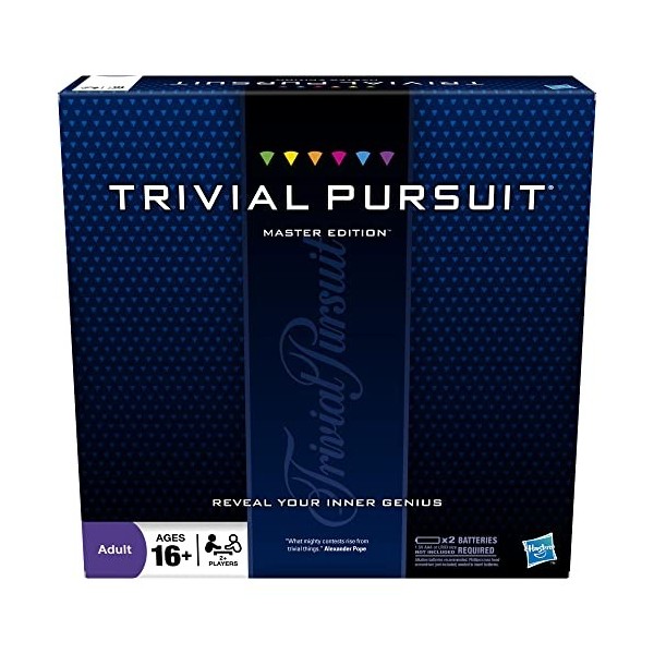 Hasbro – 16762 – Trivial Pursuit - Edition Master Version Anglaise 