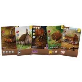 Renegade Game Studio , Architects of The West Kingdom , Board Game , Ages 12+ , 1 to 5 Players , 60 to 80 Minutes Playing Tim