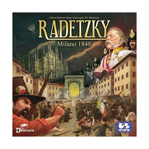 Machebelcarrello Radetzky Milano 1848 Jeu de table, couleur coloré, 8034063230892 - Version Italienne
