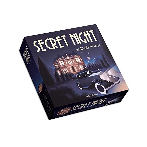 Secret Night at Davis Manor - Jeu de Table de mystère Français - Deuxième édition