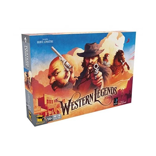 Matagot Western Legends Jeu de Plateau SWES001