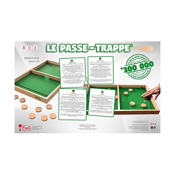 Ferti Games- Le Passe-Trappe Jeu dAdresse 4 ans to 99 ans
